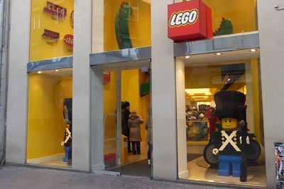 La tienda de Lego en Copenhague